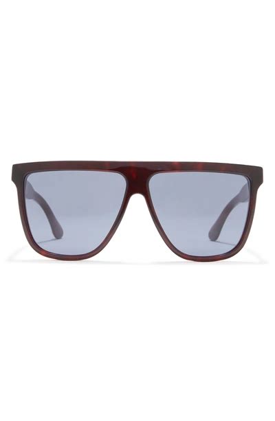 gucci 61mm flat top sunglasses|gucci clear optical glasses.